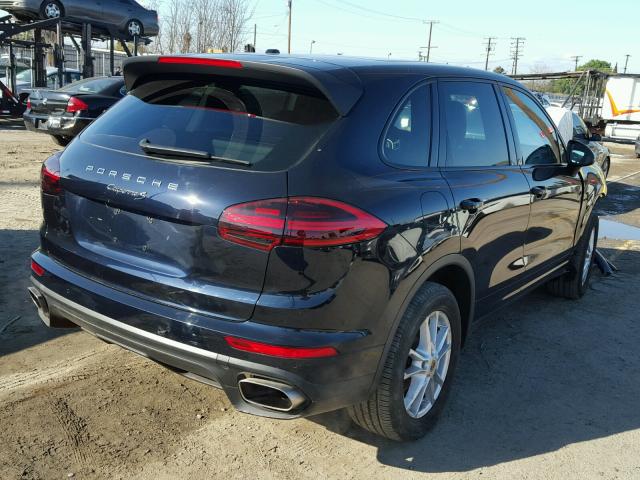 WP1AA2A29GKA14098 - 2016 PORSCHE CAYENNE BLUE photo 4