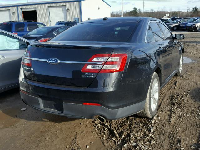 1FAHP2E89DG183474 - 2013 FORD TAURUS SEL BLACK photo 4