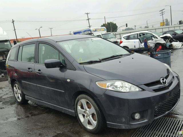 JM1CR293X60125947 - 2006 MAZDA 5 GRAY photo 1