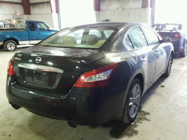 1N4AA51E79C820876 - 2009 NISSAN MAXIMA S BLACK photo 4