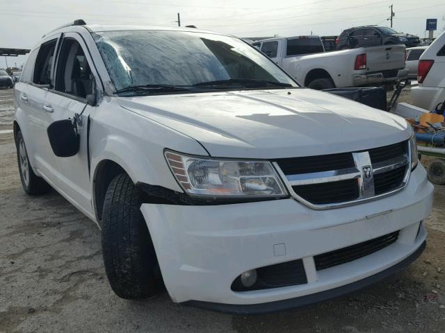 3D4GG67V59T156777 - 2009 DODGE JOURNEY R/ WHITE photo 1