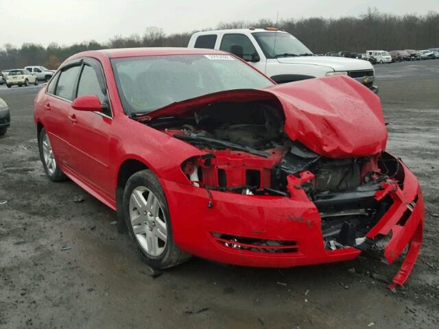 2G1WB5E32C1145787 - 2012 CHEVROLET IMPALA LT RED photo 1