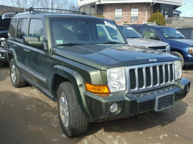 1J8HG68247C661734 - 2007 JEEP COMMANDER GREEN photo 1