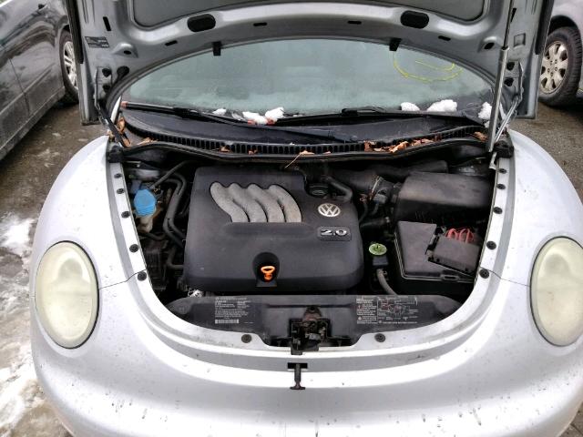 3VWCK21C92M461142 - 2002 VOLKSWAGEN NEW BEETLE 银色 照片 7