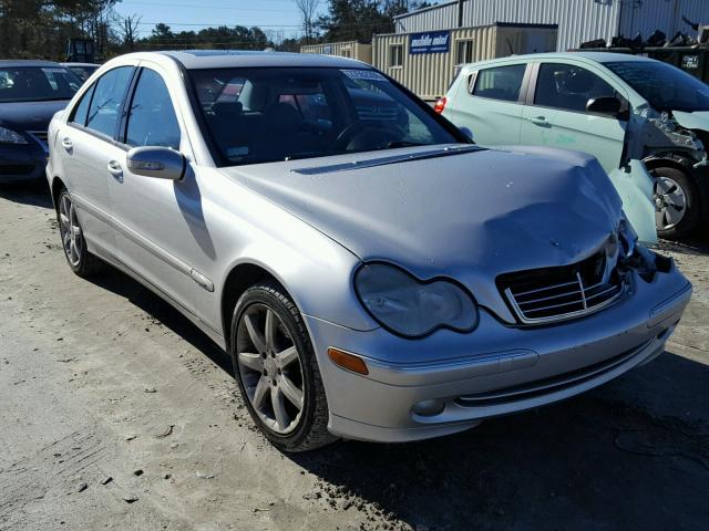 WDBRF64J93F407486 - 2003 MERCEDES-BENZ C 320 SILVER photo 1