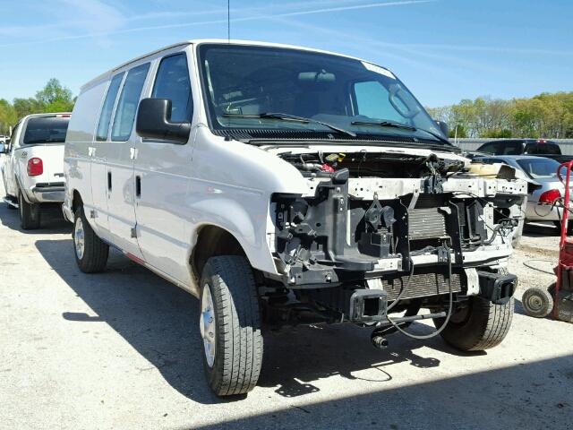 1FTNE1EW7CDA42219 - 2012 FORD ECONOLINE WHITE photo 1