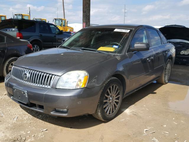 1MEHM43175G619520 - 2005 MERCURY MONTEGO PR GRAY photo 2