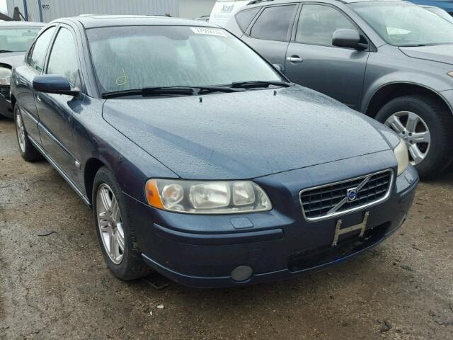 YV1RS592462554443 - 2006 VOLVO S60 2.5T BLUE photo 1
