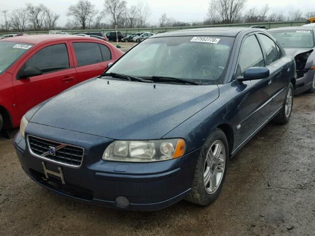 YV1RS592462554443 - 2006 VOLVO S60 2.5T BLUE photo 2