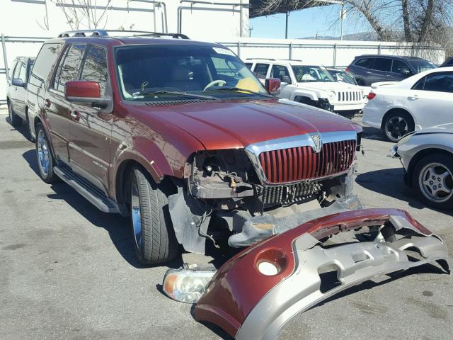 5LMFU27R73LJ38905 - 2003 LINCOLN NAVIGATOR RED photo 1