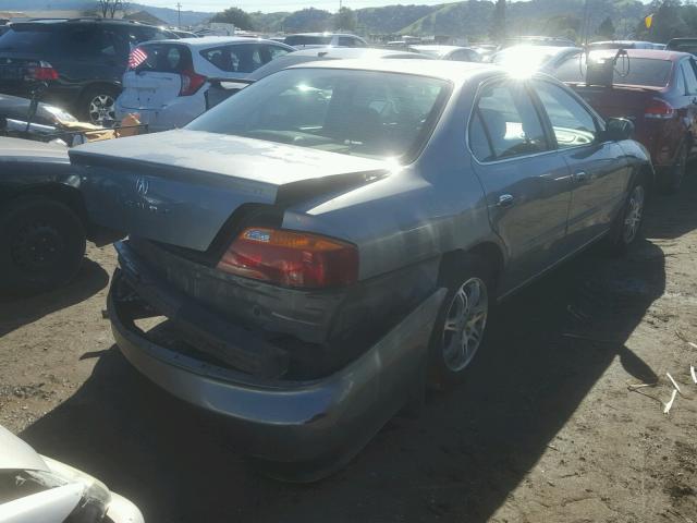 19UUA56751A027353 - 2001 ACURA 3.2TL GRAY photo 4