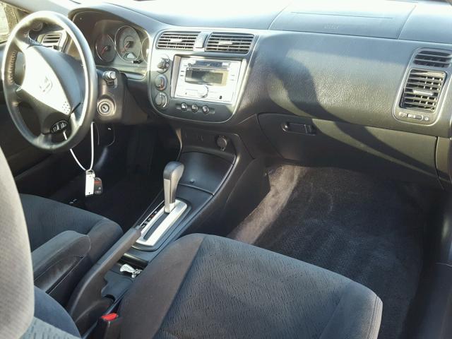 1HGEM22905L017521 - 2005 HONDA CIVIC EX 黑色 照片 9