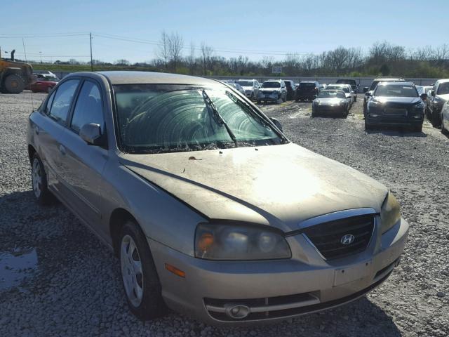 KMHDN46D85U172289 - 2005 HYUNDAI ELANTRA GL BEIGE photo 1