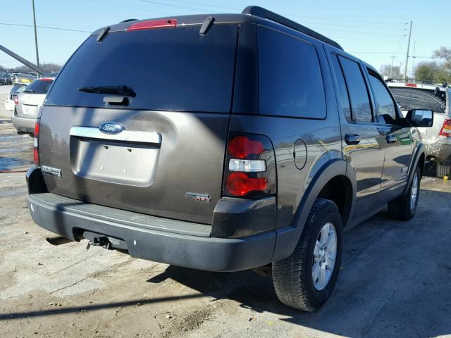 1FMEU738X7UB10816 - 2007 FORD EXPLORER X BLACK photo 4