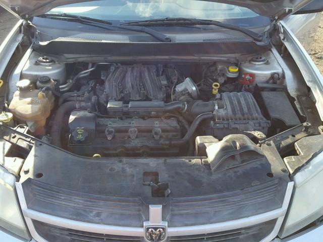 1B3LC46R98N624039 - 2008 DODGE AVENGER SE SILVER photo 7