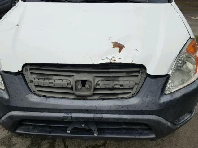 JHLRD78832C053827 - 2002 HONDA CR-V EX WHITE photo 9