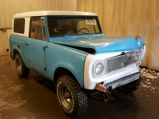 784817G368343 - 1970 INTERNATIONAL SCOUT BLUE photo 1