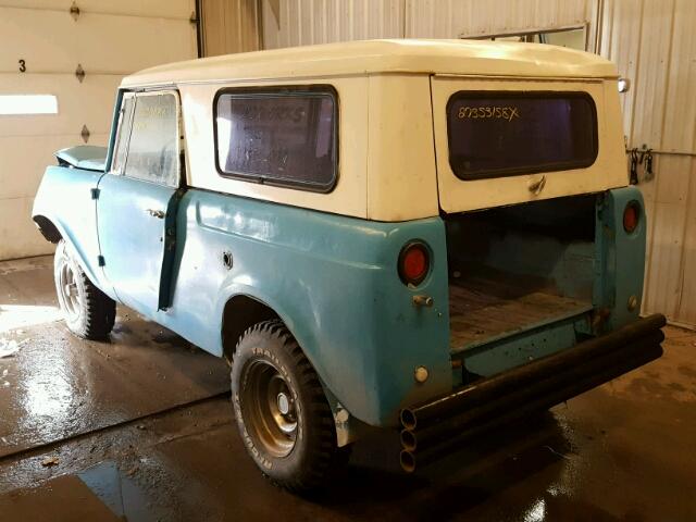 784817G368343 - 1970 INTERNATIONAL SCOUT BLUE photo 3