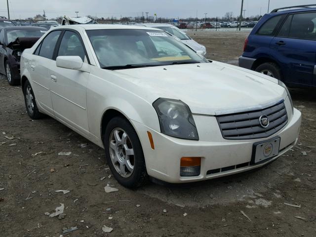 1G6DM57N230143737 - 2003 CADILLAC CTS WHITE photo 1