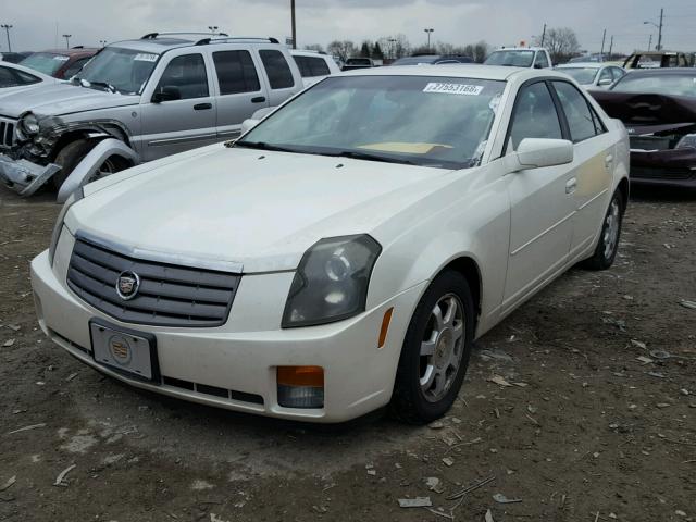 1G6DM57N230143737 - 2003 CADILLAC CTS WHITE photo 2