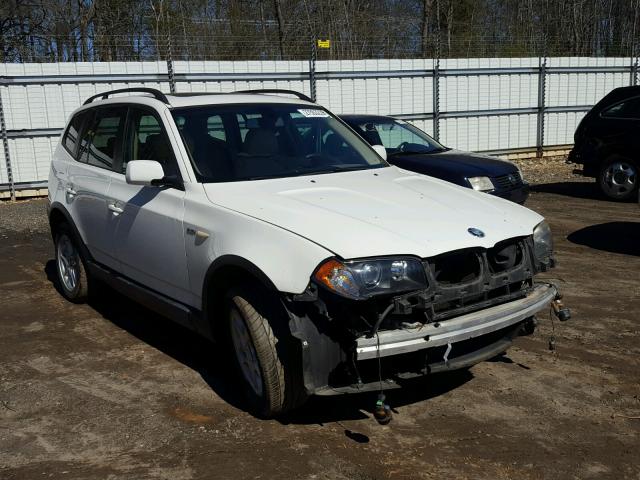 WBXPA73445WC46465 - 2005 BMW X3 2.5I WHITE photo 1