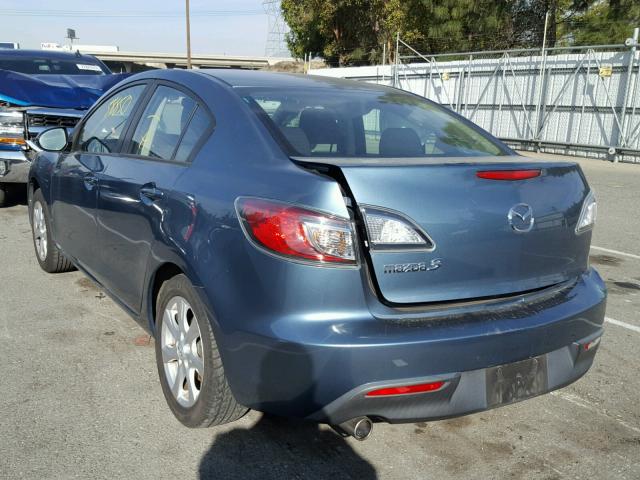 JM1BL1VG5B1469027 - 2011 MAZDA 3 I BLUE photo 3