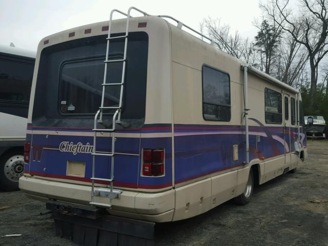 1GBKP37N7L3321080 - 1991 WINNEBAGO CHIEFTAN TAN photo 4