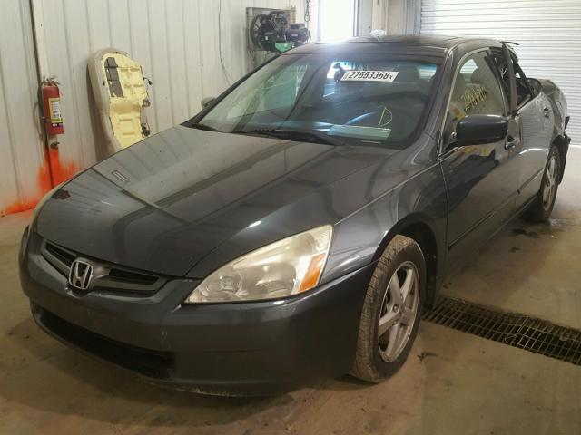 1HGCM56614A056475 - 2004 HONDA ACCORD EX GRAY photo 2