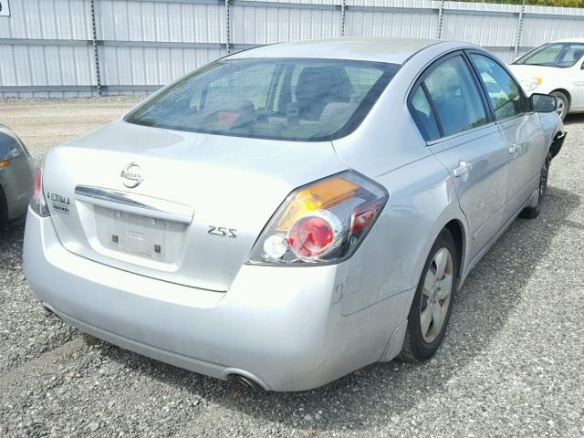 1N4AL21EX7N460819 - 2007 NISSAN ALTIMA 2.5 SILVER photo 4