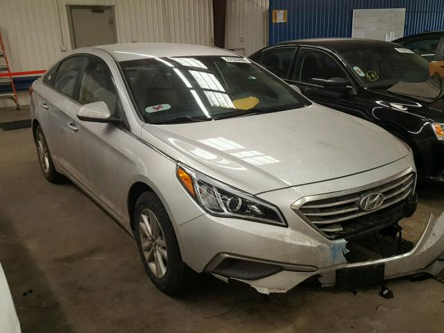 5NPE24AFXGH376437 - 2016 HYUNDAI SONATA SE SILVER photo 1