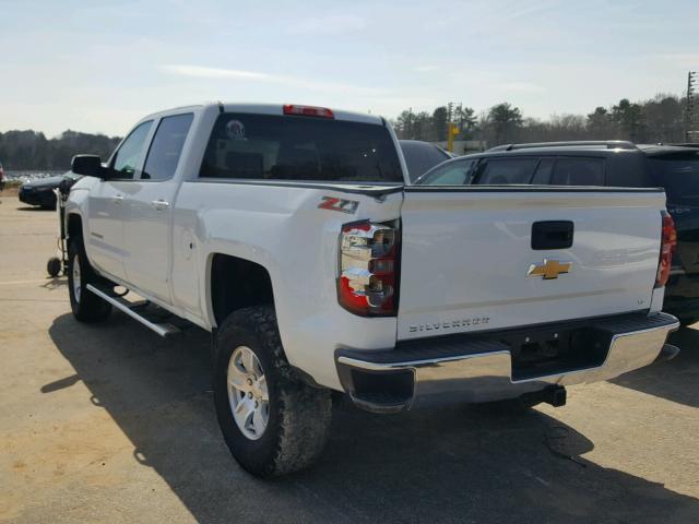 3GCUKREC8FG420127 - 2015 CHEVROLET SILVERADO WHITE photo 3