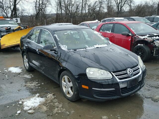 3VWRZ71K58M063655 - 2008 VOLKSWAGEN JETTA SE BLACK photo 1