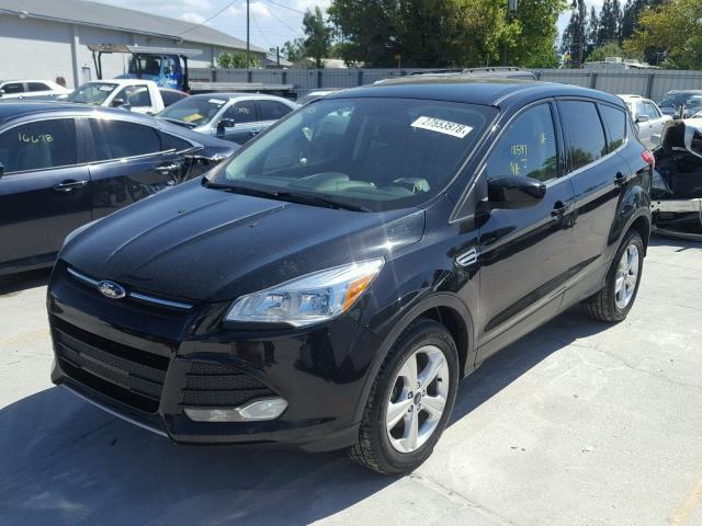 1FMCU0GX1GUA52787 - 2016 FORD ESCAPE SE BLACK photo 2