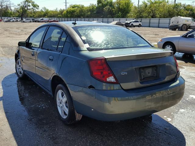 1G8AJ55F66Z181762 - 2006 SATURN ION LEVEL TURQUOISE photo 3