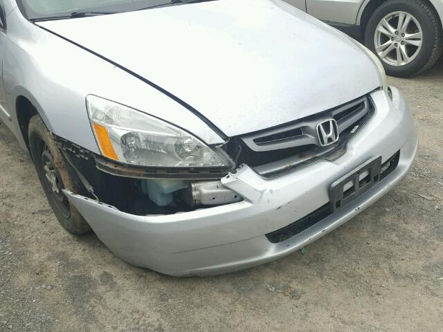 1HGCM56384A129573 - 2004 HONDA ACCORD LX SILVER photo 9