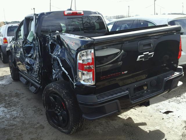 1GCGTCEN3J1144388 - 2018 CHEVROLET COLORADO L BLACK photo 3