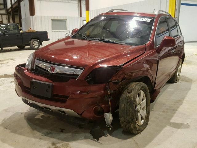 3GSCL53738S640187 - 2008 SATURN VUE XR MAROON photo 2