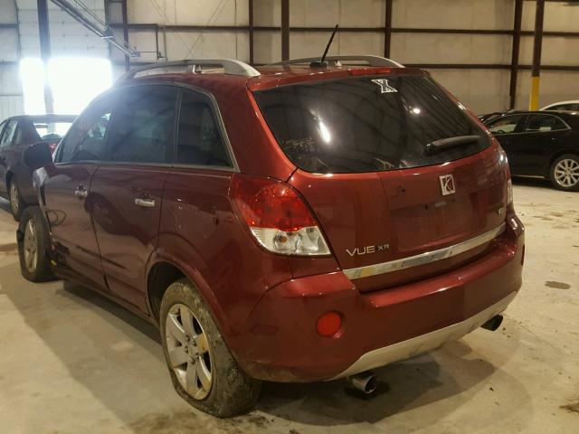 3GSCL53738S640187 - 2008 SATURN VUE XR MAROON photo 3