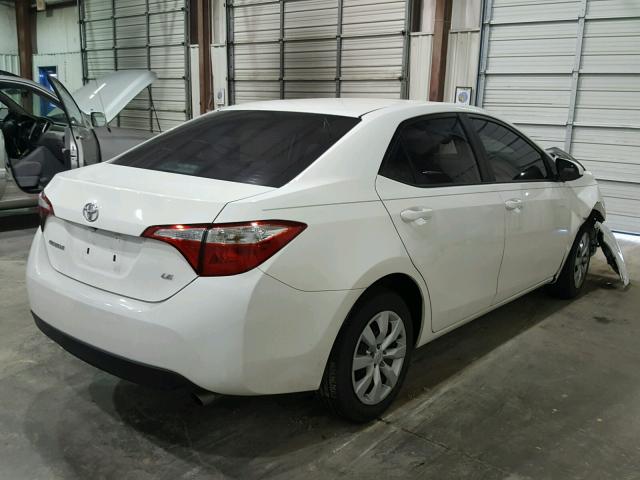 5YFBURHE4GP522762 - 2016 TOYOTA COROLLA L WHITE photo 4