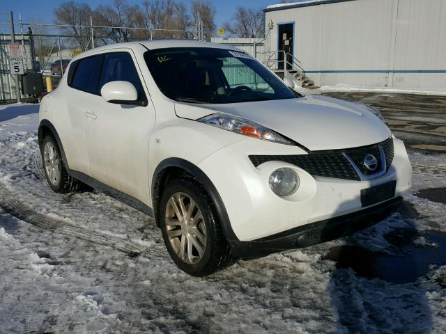 JN8AF5MV3DT214981 - 2013 NISSAN JUKE S WHITE photo 1