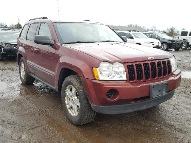 1J8GR48K17C531923 - 2007 JEEP GRAND CHER MAROON photo 1