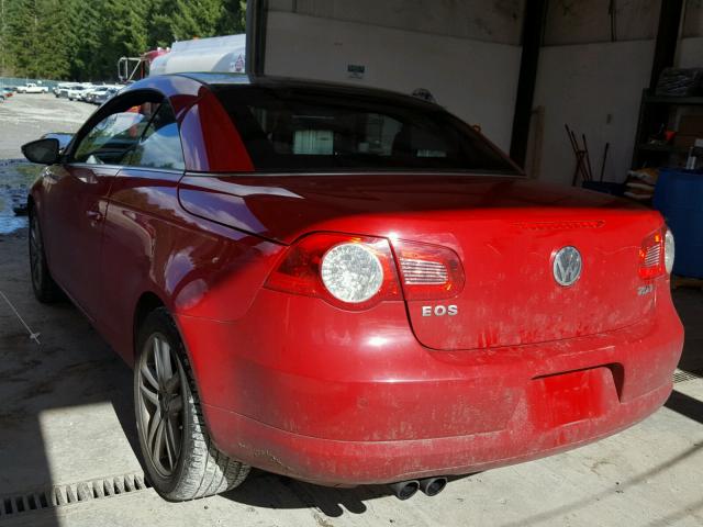 WVWFA71F39V008404 - 2009 VOLKSWAGEN EOS LUX 红色 照片 3