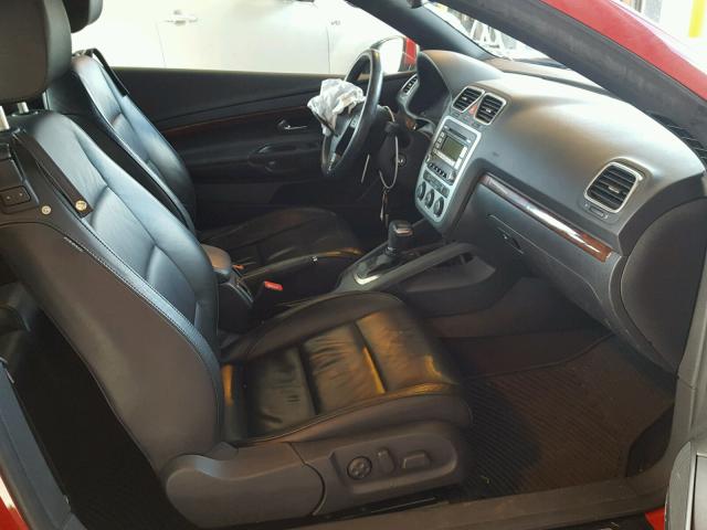 WVWFA71F39V008404 - 2009 VOLKSWAGEN EOS LUX 红色 照片 5