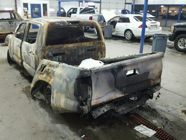 3TMCZ5AN8HM048414 - 2017 TOYOTA TACOMA DOU BURN photo 9