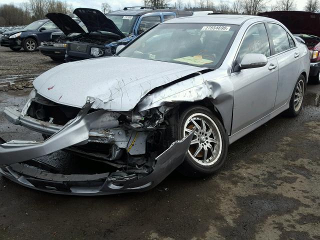 JH4CL96936C020540 - 2006 ACURA TSX SILVER photo 2