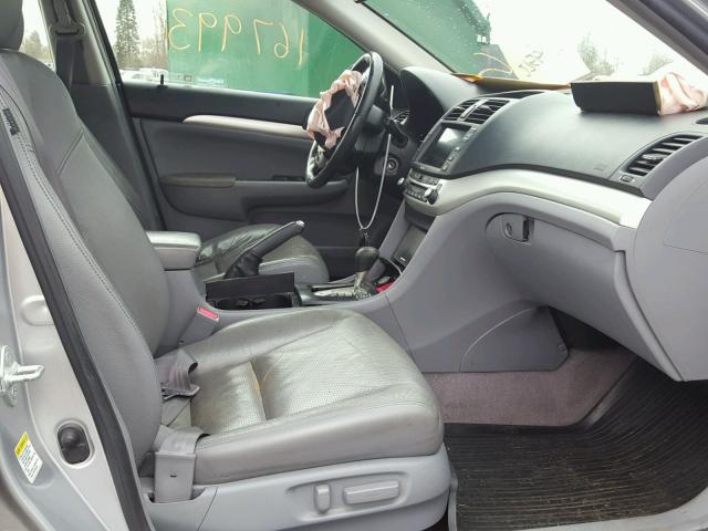 JH4CL96936C020540 - 2006 ACURA TSX SILVER photo 5