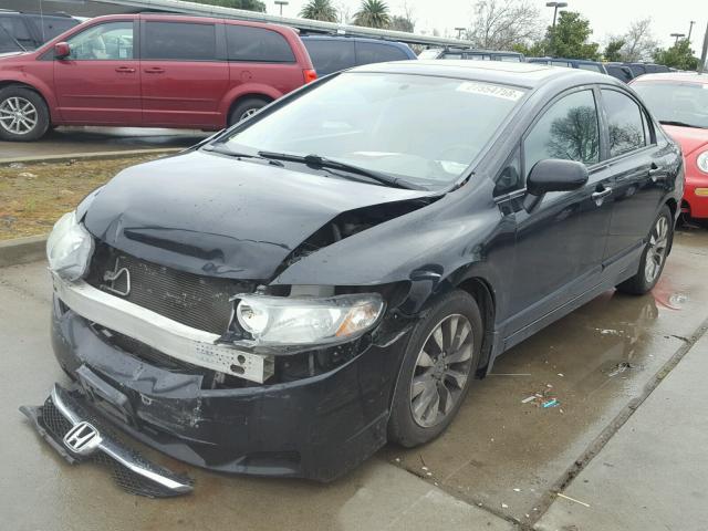 19XFA1F91AE053625 - 2010 HONDA CIVIC EXL 黑色 照片 2