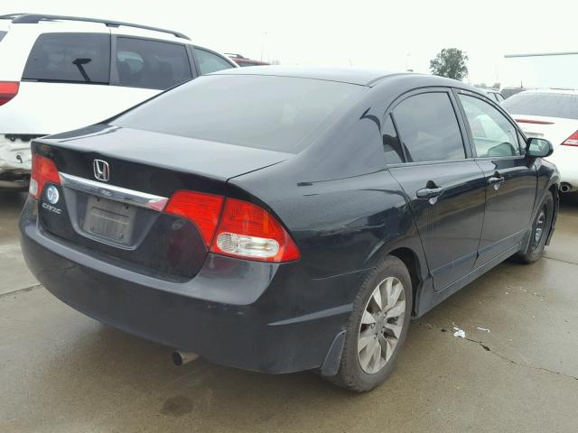19XFA1F91AE053625 - 2010 HONDA CIVIC EXL 黑色 照片 4