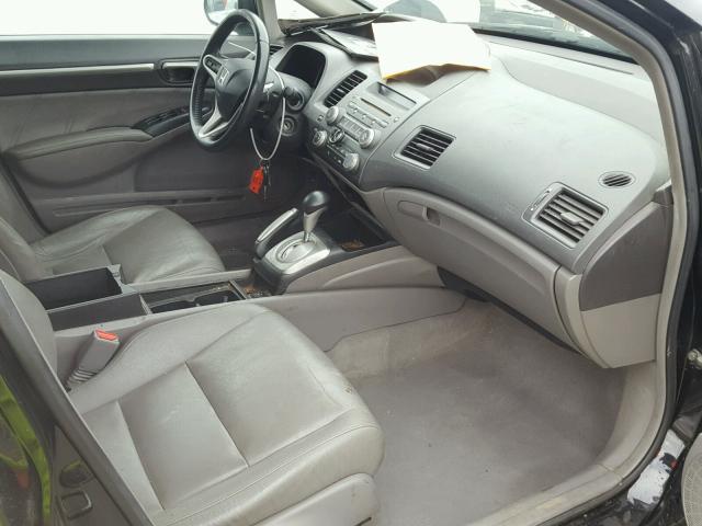 19XFA1F91AE053625 - 2010 HONDA CIVIC EXL 黑色 照片 5