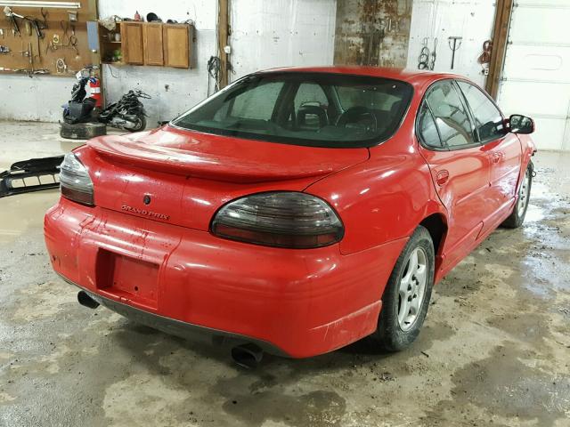 1G2WP52K4WF342157 - 1998 PONTIAC GRAND PRIX Qırmızı foto 4